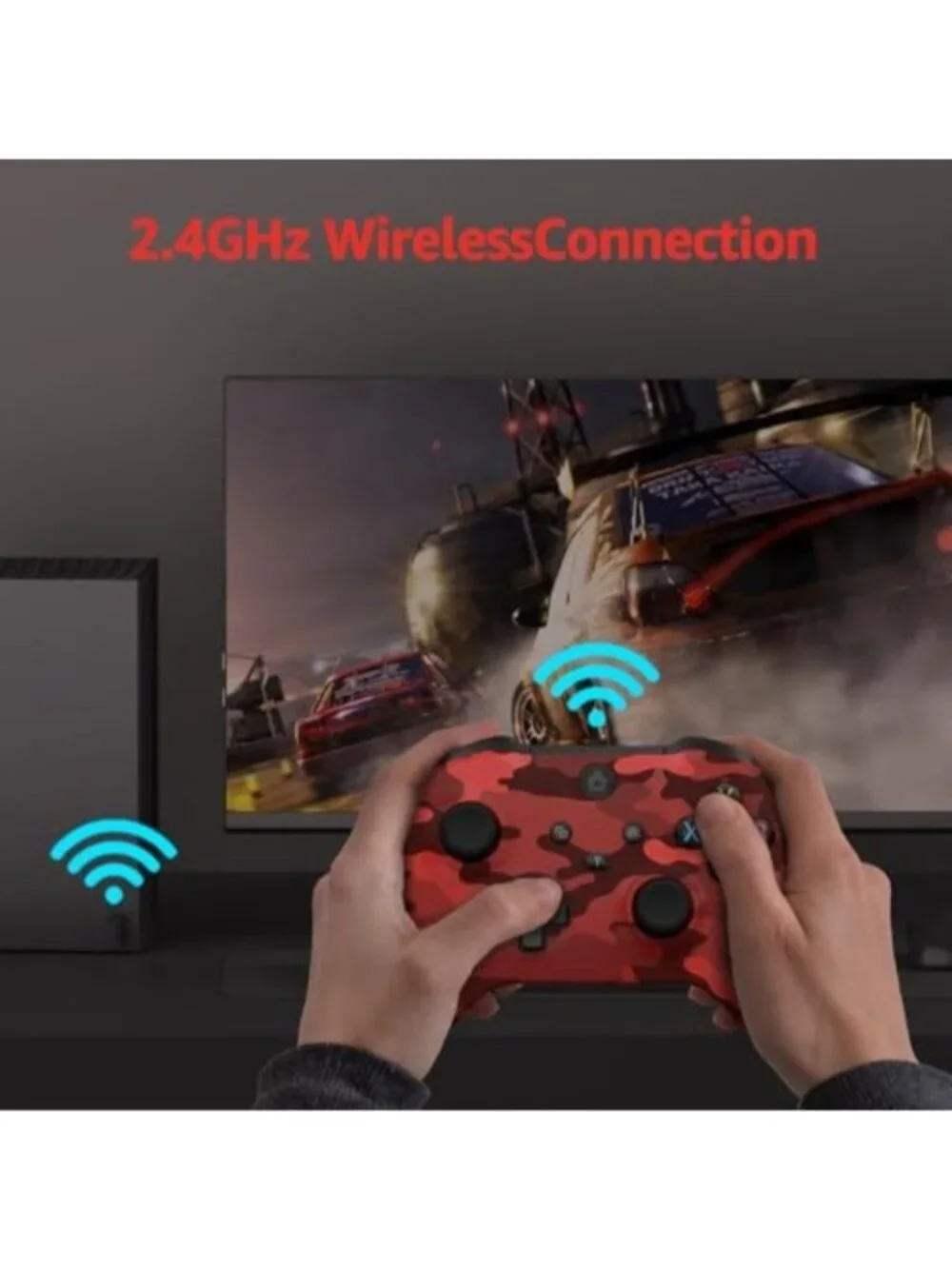 IWGAME Wireless Controller for X-BOX ONE/PC, 2.4G Plug and Play Gaming Controlle